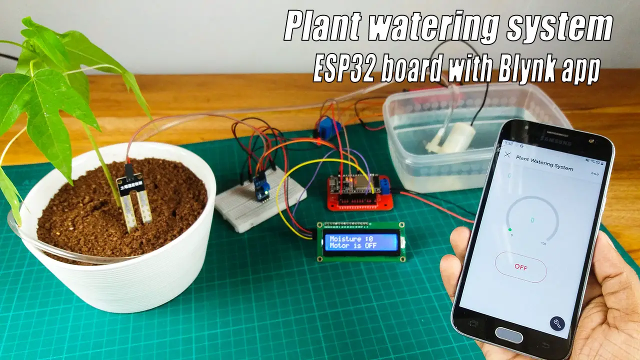 Smart Irrigation System Project Diagram